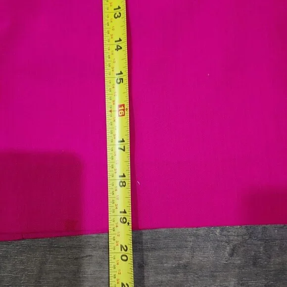 Evan Picone Petite Pink Fuchsia Megenta Skirt Size 2 Wool Vintage 1980s Lined - Picture 5 of 9